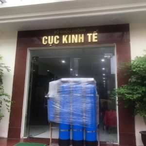 Hệ thống lọc nước sinh hoạt và ăn uống Cục Kinh Tế-Bộ Quốc Phòng.