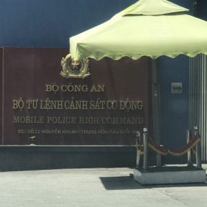 Lắp đặt hệ thống lọc R.O tinh khiết 250l/h cho Bộ Tư Lệnh Cảnh Sát Cơ Động(Bộ Công An)